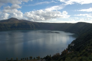 Lago Albano from Hotel Castel Gandolfo